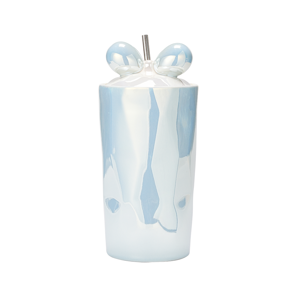 Ocean Aurora Lidded Tumbler with Straw