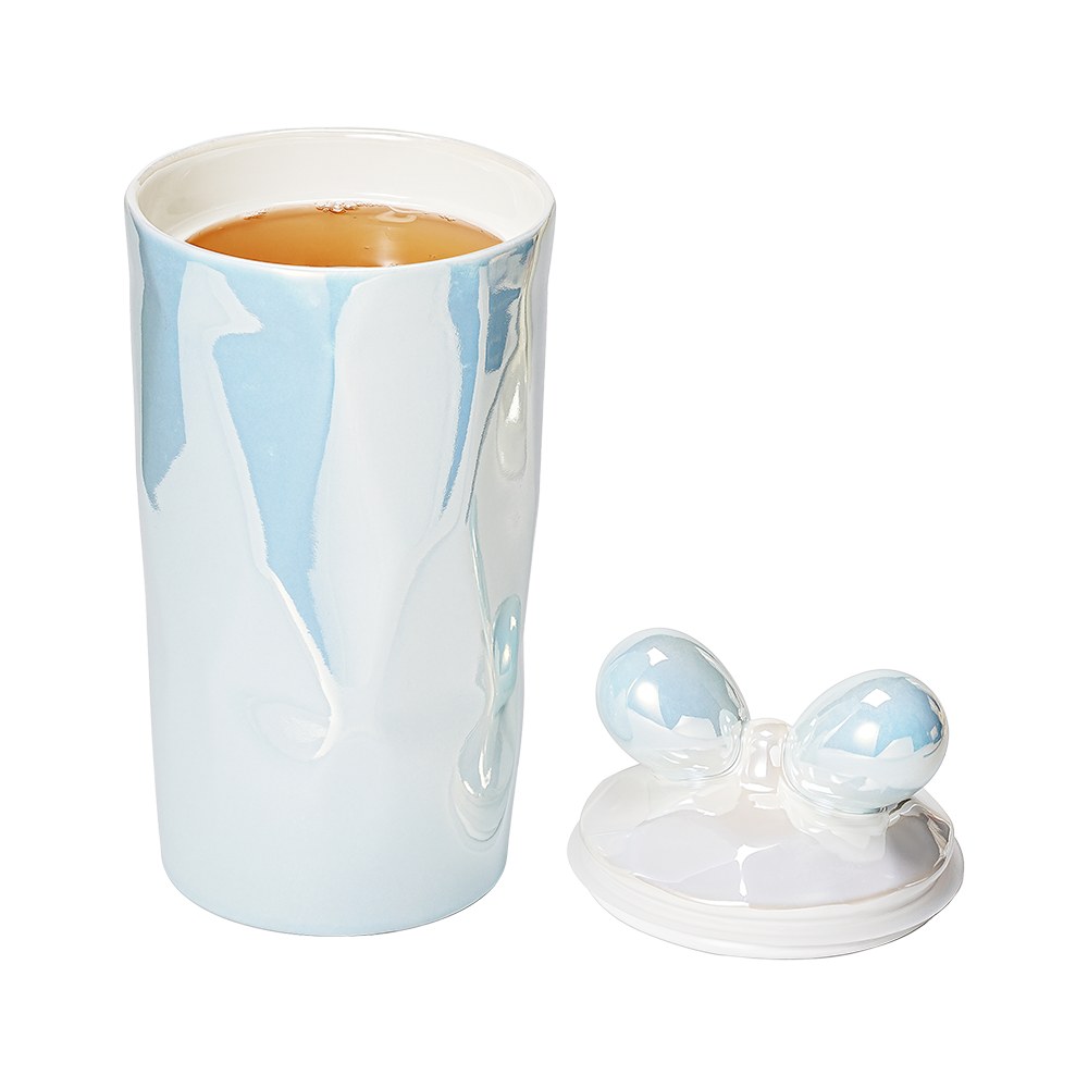 Ocean Aurora Lidded Tumbler with Straw