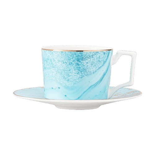 Golden Glow – Mug for Latte