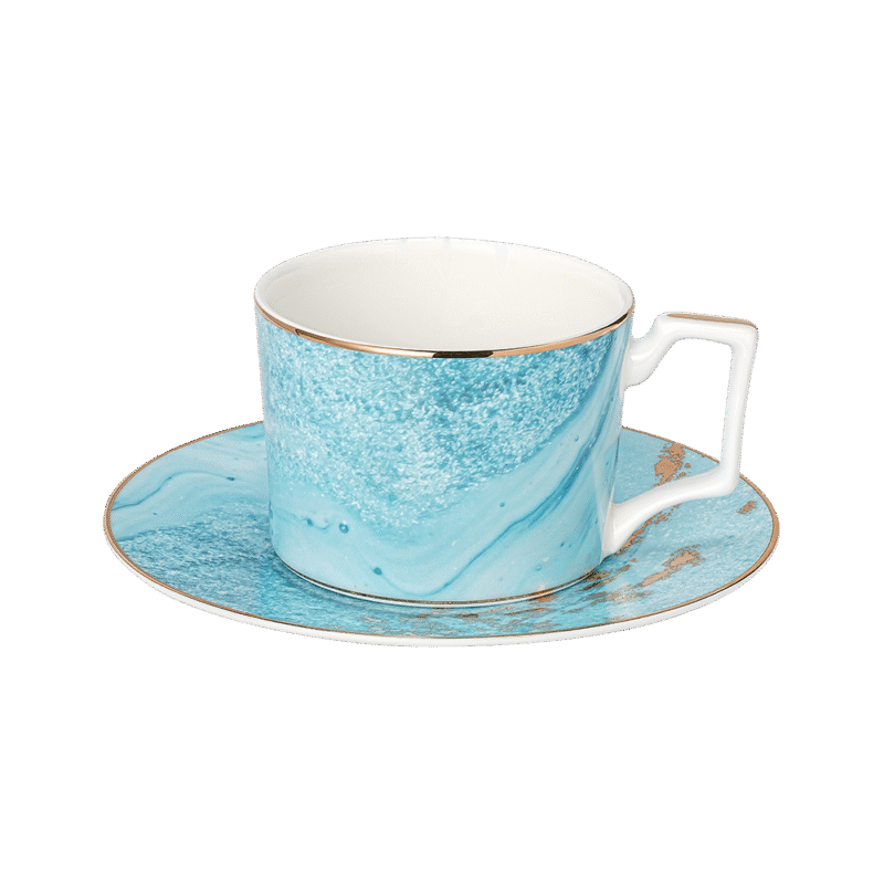 Golden Glow – Mug for Latte