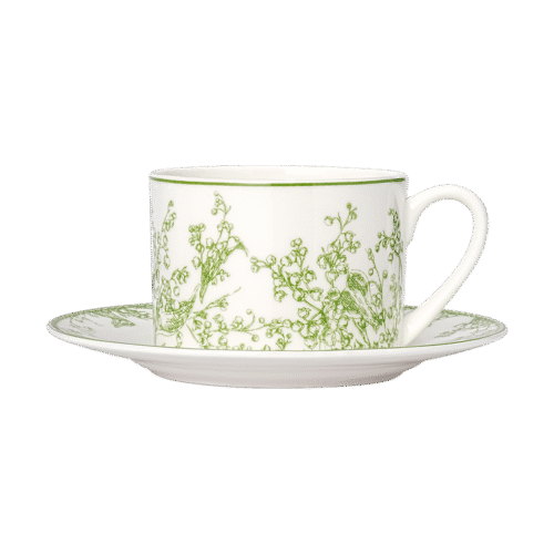 Lily of the Valley – Coffee Cup With Saucer