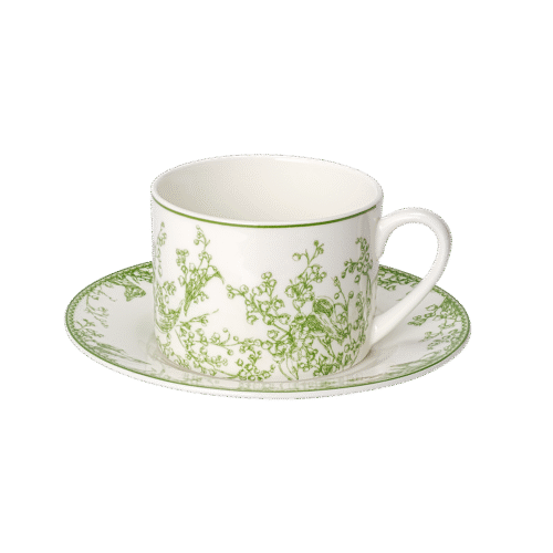 Lily of the Valley – Coffee Cup With Saucer