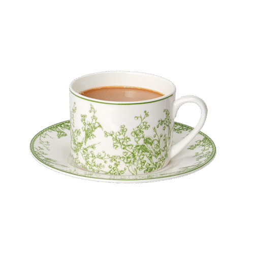 Lily of the Valley – Coffee Cup With Saucer
