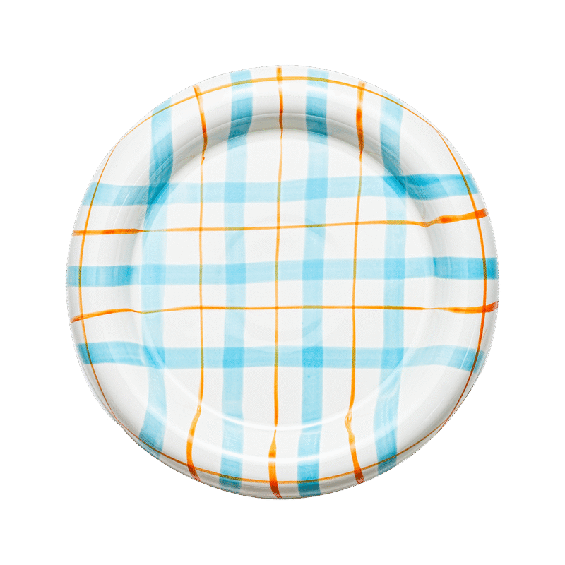 Picnic – Plaid Dinner Plate