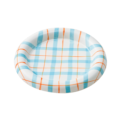 Picnic – Plaid Dinner Plate