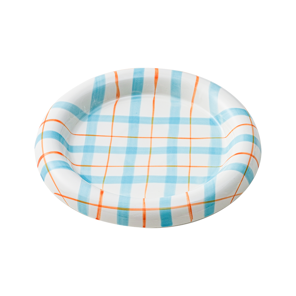 Blue Picnic Tableware