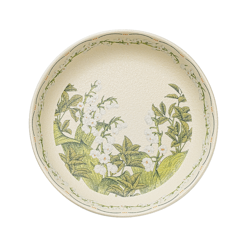 Lily of the Valley Small Dinner Plate, 7 Inch