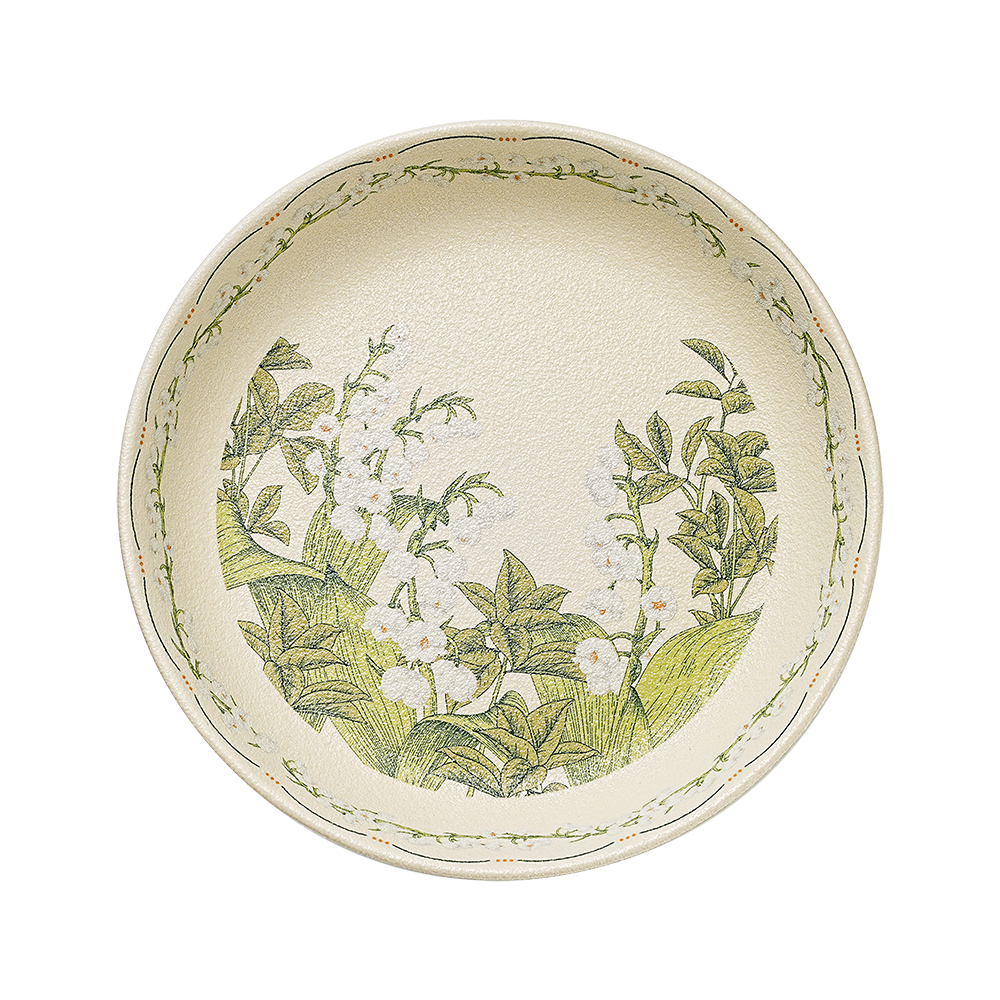 Lily of the Valley Small Dinner Plate, 7 Inch