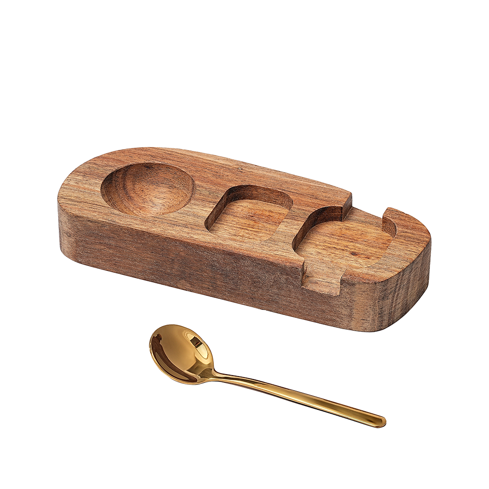 Timber-Fall Solid Wood Egg Tray