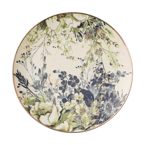 Garden of Fading – Floral Dinner Plate