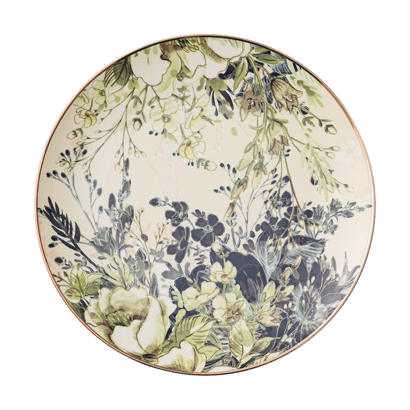 Garden of Fading Ceramic Dinner Plate (10.5 Inch)