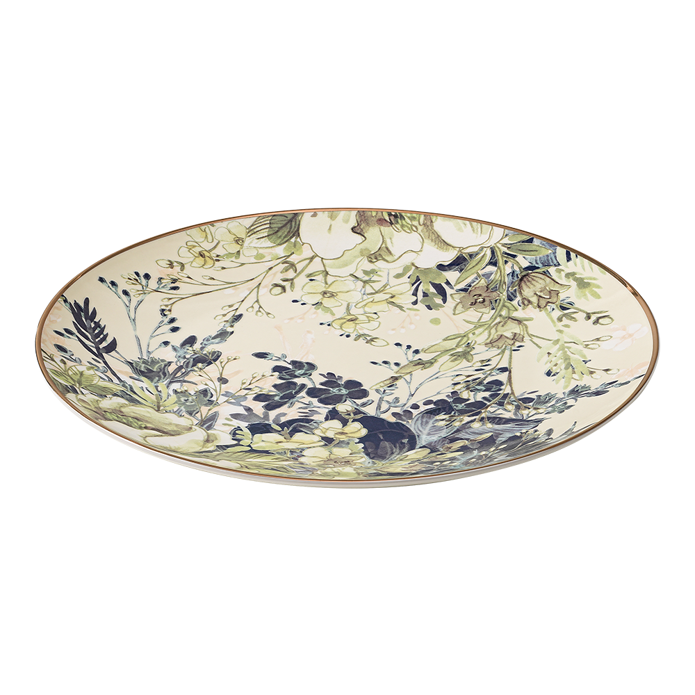 Garden of Fading Ceramic Dinner Plate (10.5 Inch)