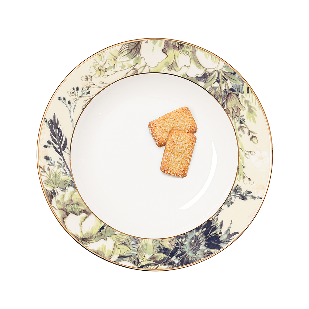 Garden of Fading Ceramic Plate (8 Inch)