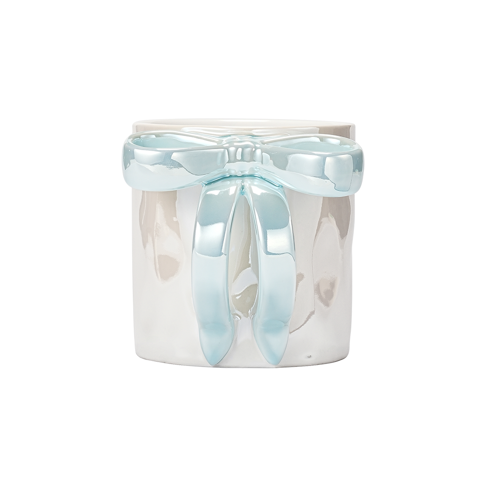 Aurora Tide Ceramic Mugs Set for 4