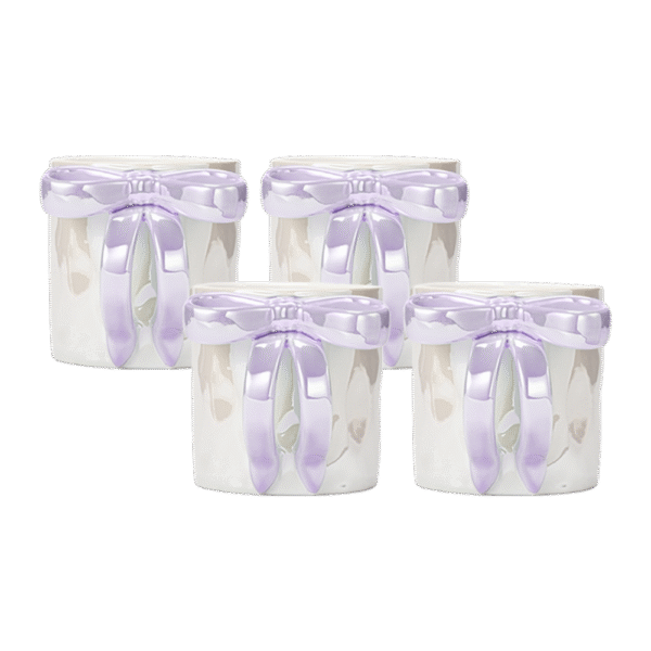 Aurora Lilac Mug Gift Set for 4