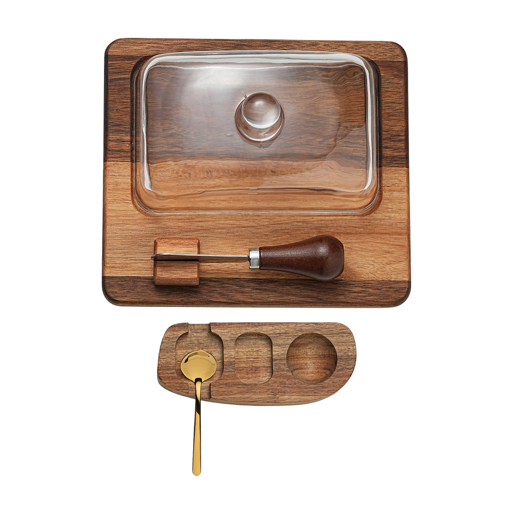 Wood Tableware Set