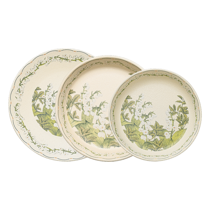 Lily Garden Ceramic Tableware Set