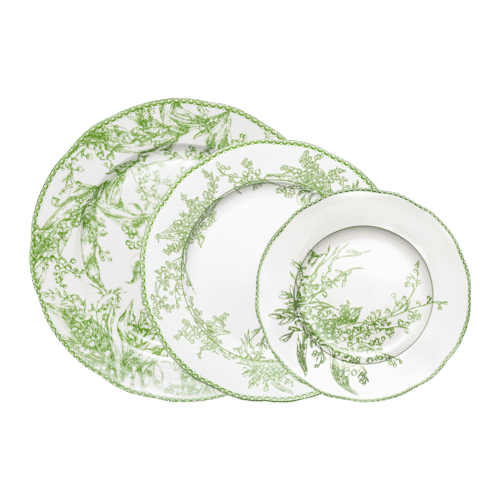 Lily Whisper Ceramic – Couple Plates