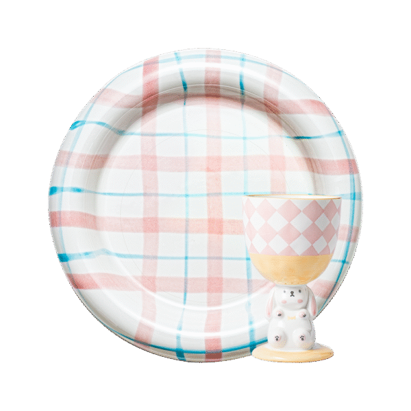 Rosy Picnic Pink Dinnerware Set