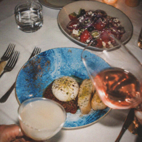 Golden Glow – Blue Plate