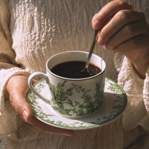 Lily of the Valley – Coffee Cup With Saucer
