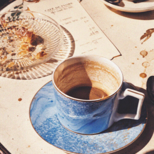 Golden Glow – Mug for Latte